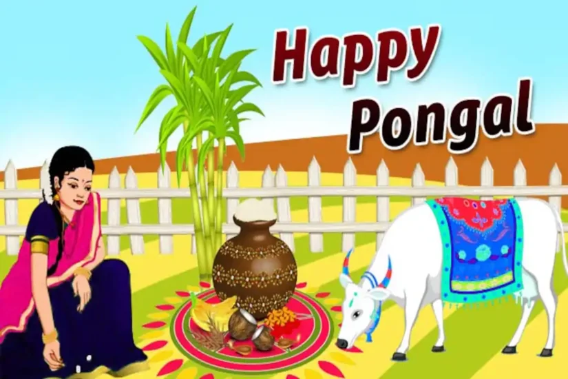 पोंगल, Pongal festival, मकर संक्रांति, संक्रांति, बिहू, लोहड़ी, भोगी, पोंगाला, माघी , माघी संक्रांति, दही चुरा संक्रांति, तिल संक्रांति, हल्दी कुमकुम संक्रांति, हंगराय, उझावर थिरुनल, उत्तरायण