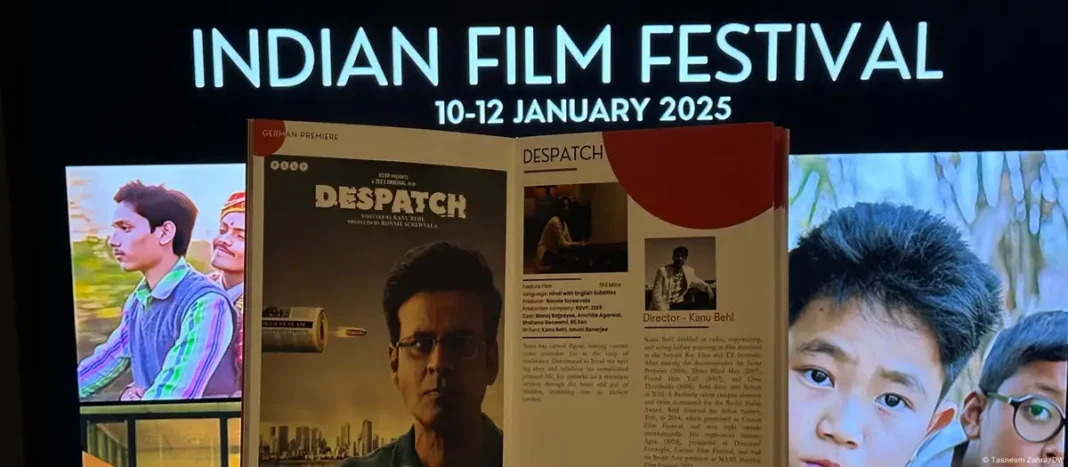 डिस्पैच फिल्म को बर्लिन में हुए इंडियन फिल्म फेस्टिवल में प्रदर्शित किया गया