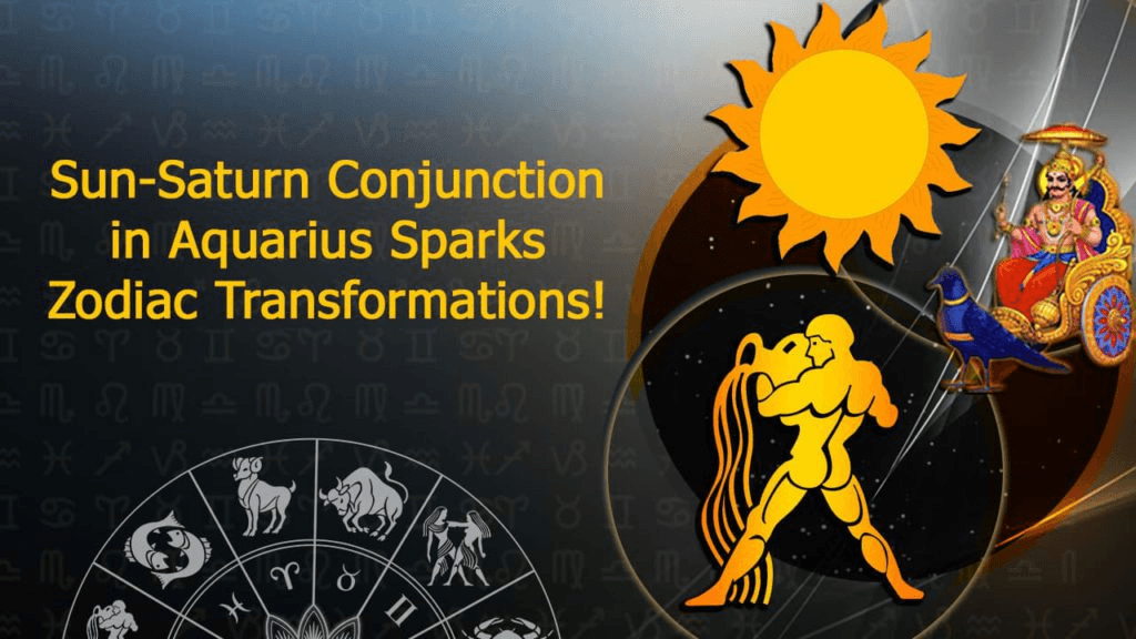 सूर्य; sun and saturn conjunction; सूर्य का संक्रांति काल; sun saturn conjunction in aquarius