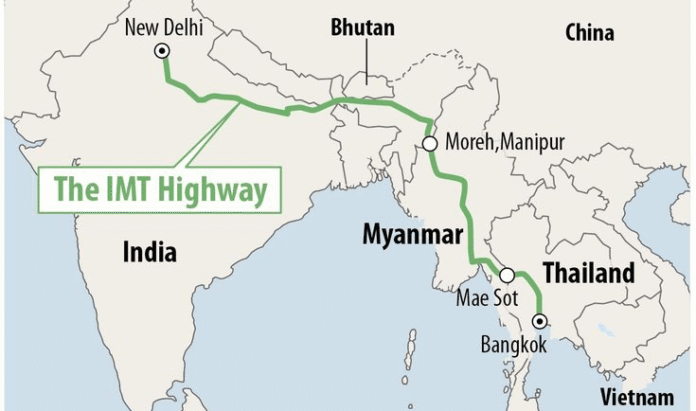 भारत की नेबरहुड फ़र्स्ट पॉलिसी और इंडिया-म्यांमार-थाईलैंड हाईवे