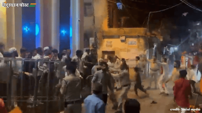 गुना मध्य प्रदेश में हनुमान जयंती की शोभायात्रा पर पथराव का मामला