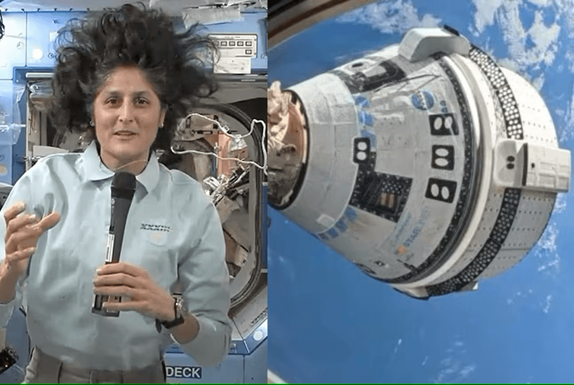 अंतरिक्ष से भारत रौशनी के नेटवर्क जैसा दिख रहा: सुनीता विलियम्स ; Sunita Williams and Boeing Starliner अंतरिक्ष से भारत रौशनी के नेटवर्क जैसा दिख रहा: सुनीता विलियम्स